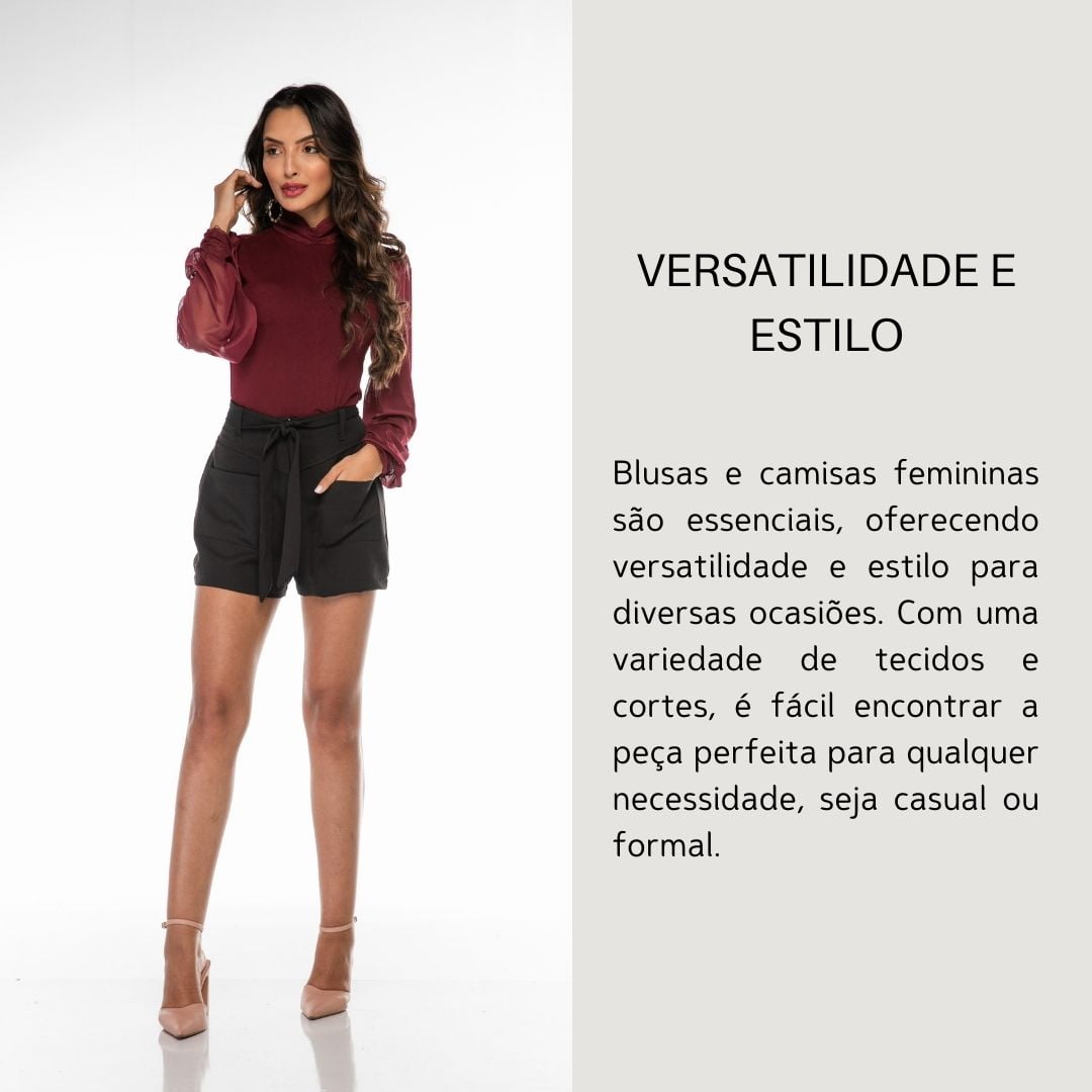 Blusa Feminina / Camisa Feminina