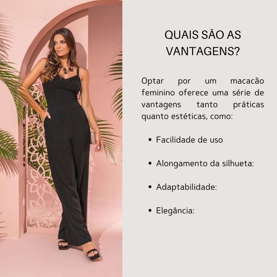 Macacão Feminino