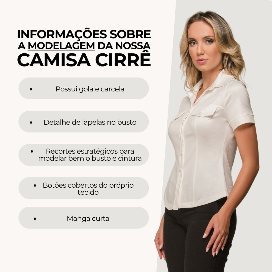 Camisa Social Cirre