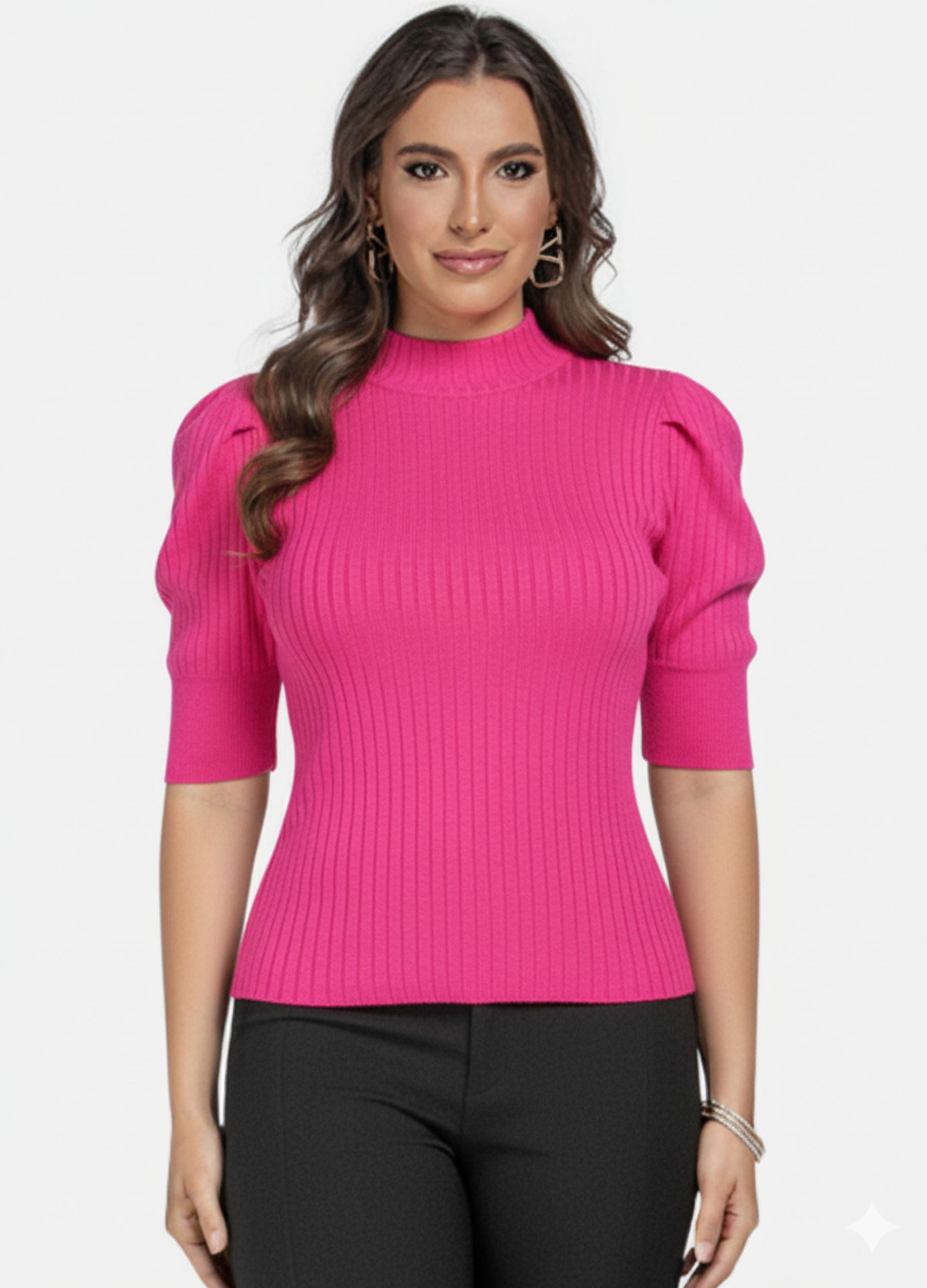BLUSA FEMININA TRICOT TERESA 