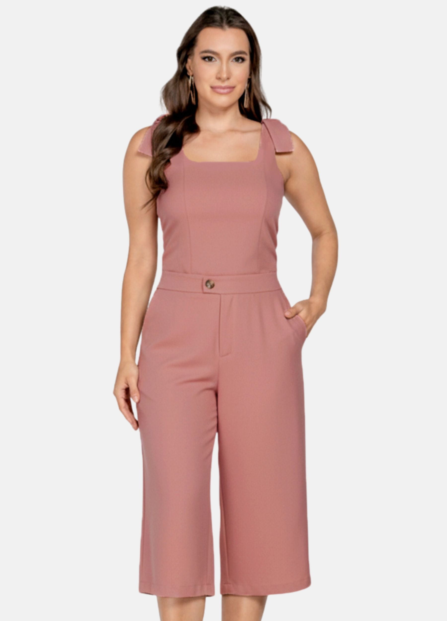 CONJUNTO FEMININO NORMA BERMUDA E BLUSA 