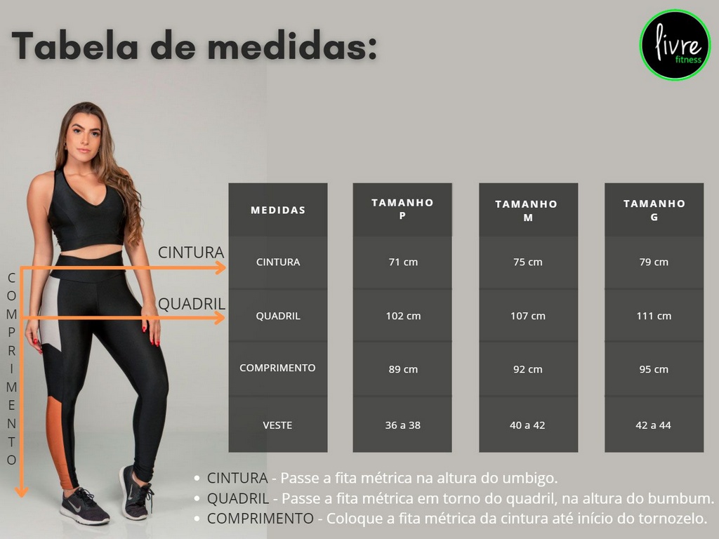 Legging Plus Size Feminina Fitness Recortes - Faz a Boa!