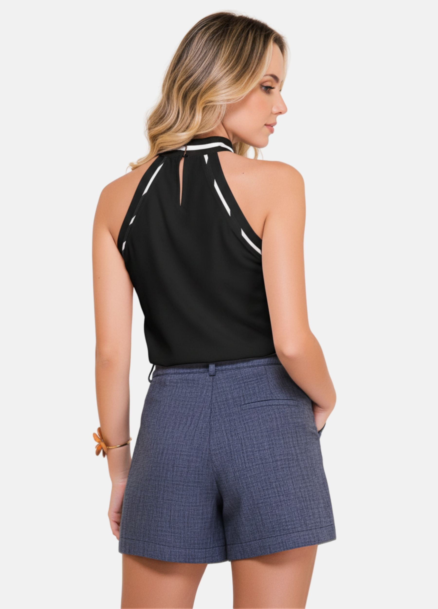 BLUSA C RETILINEA