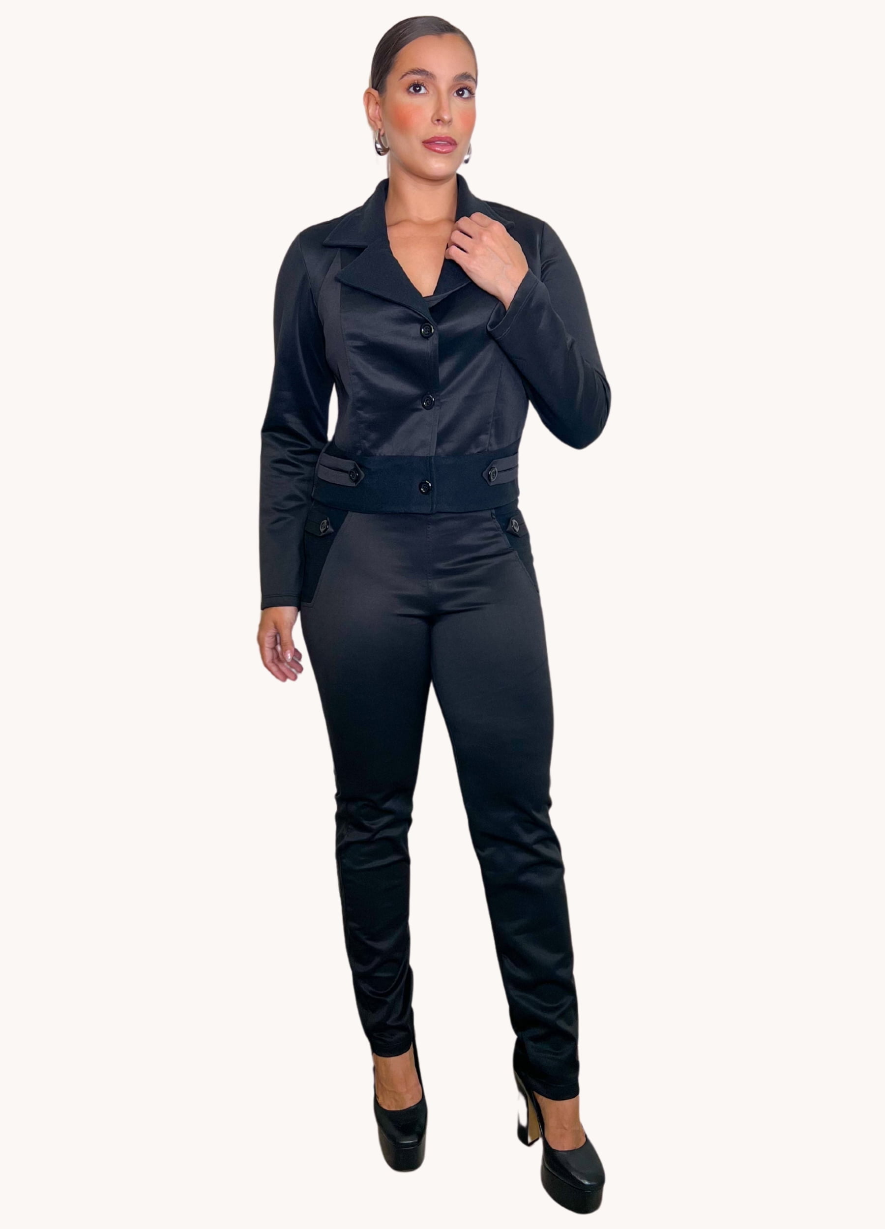 CALÇA FEMININA SKINNING RISCA DE GIZ 