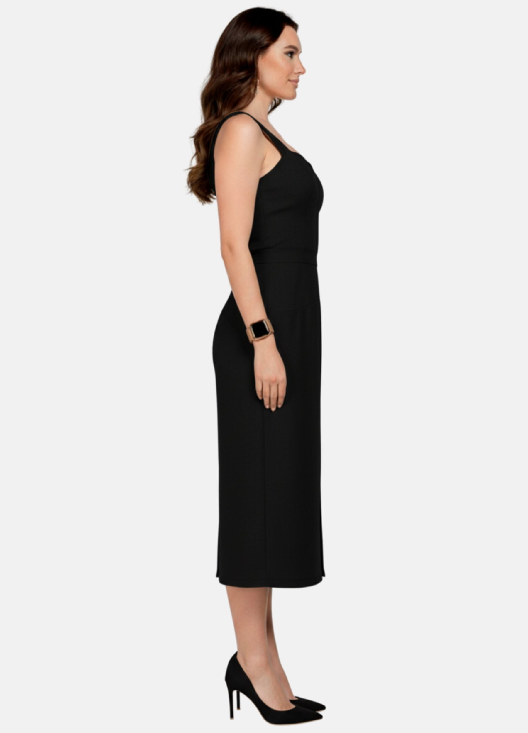 CONJUNTO FEMININO SAIA MIDI E CROPPED 