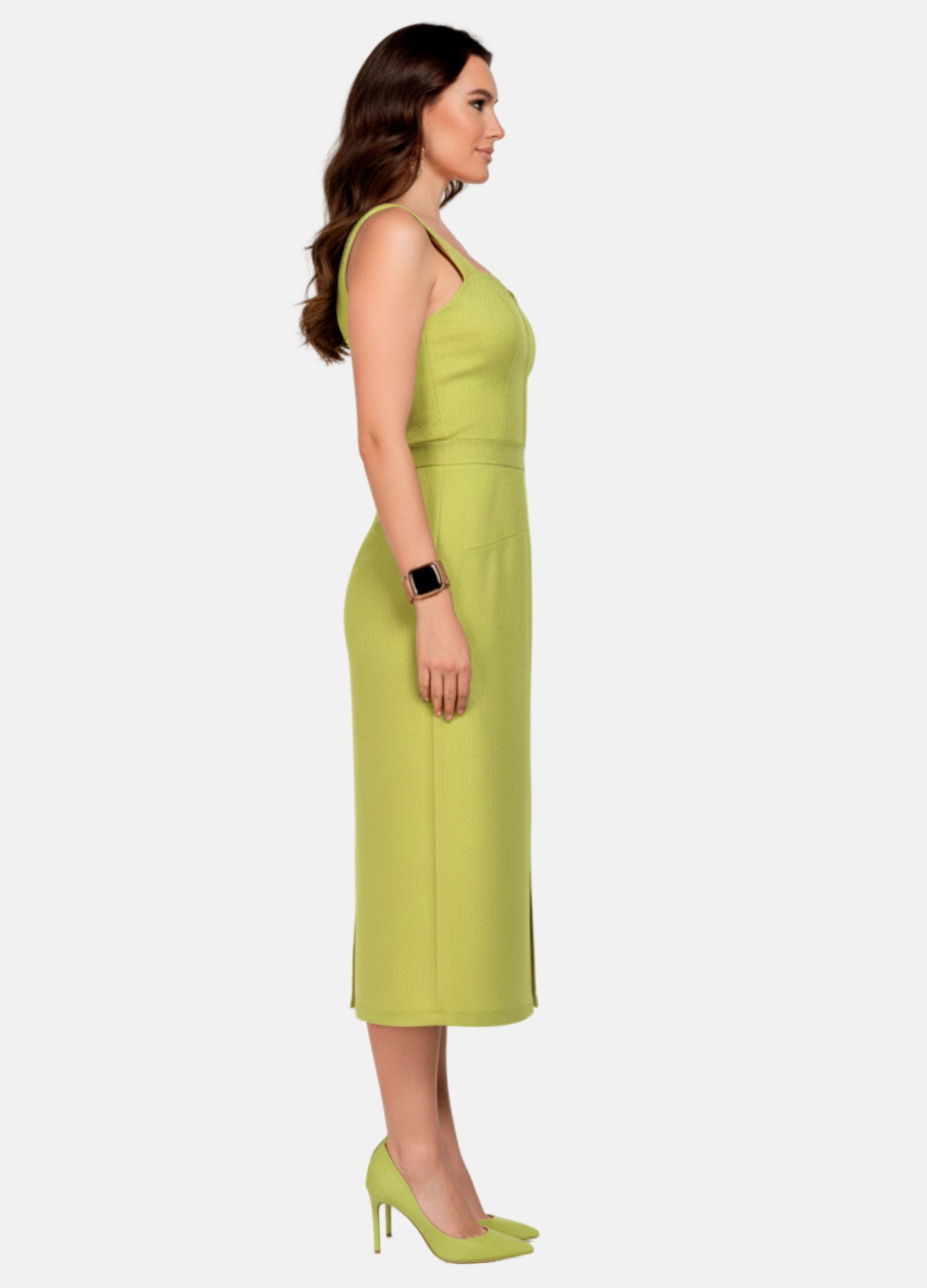 CONJUNTO FEMININO SAIA MIDI E CROPPED 