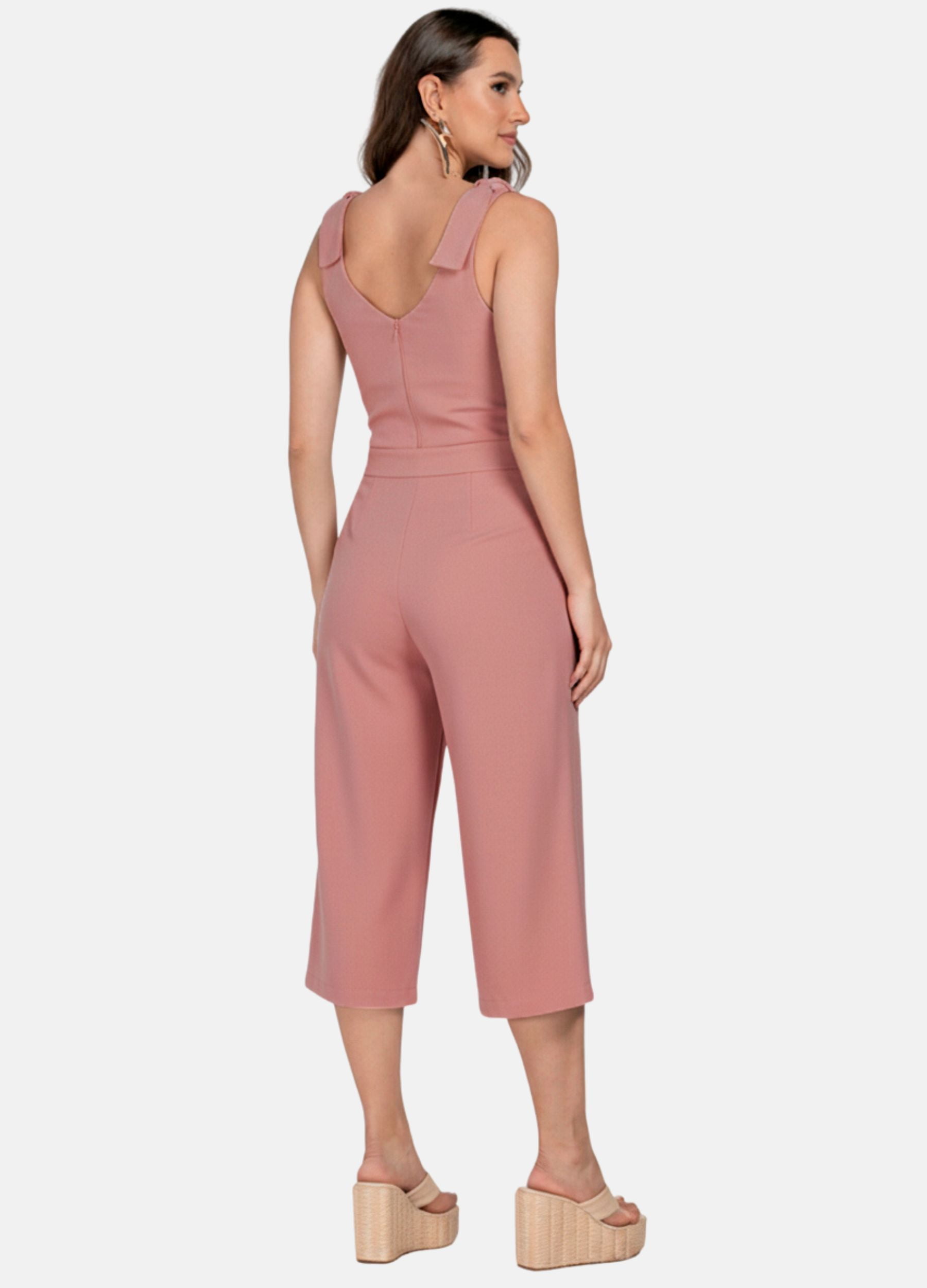 CONJUNTO FEMININO NORMA BERMUDA E BLUSA 