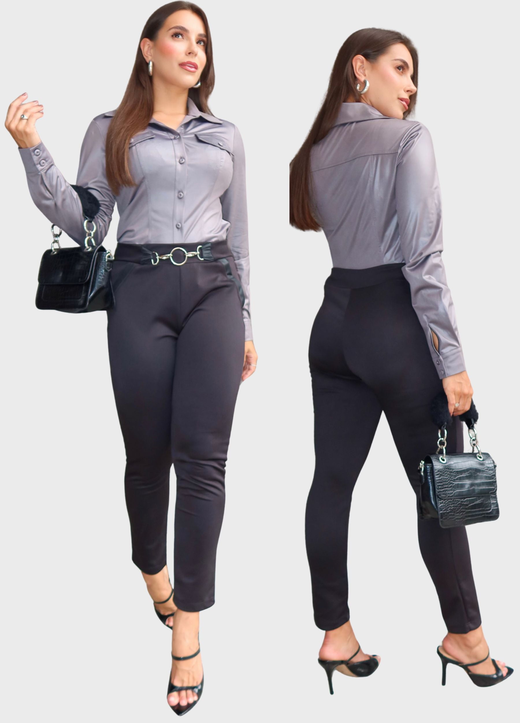 Calça e Camisa Social Feminina Cirre - Kit com desconto