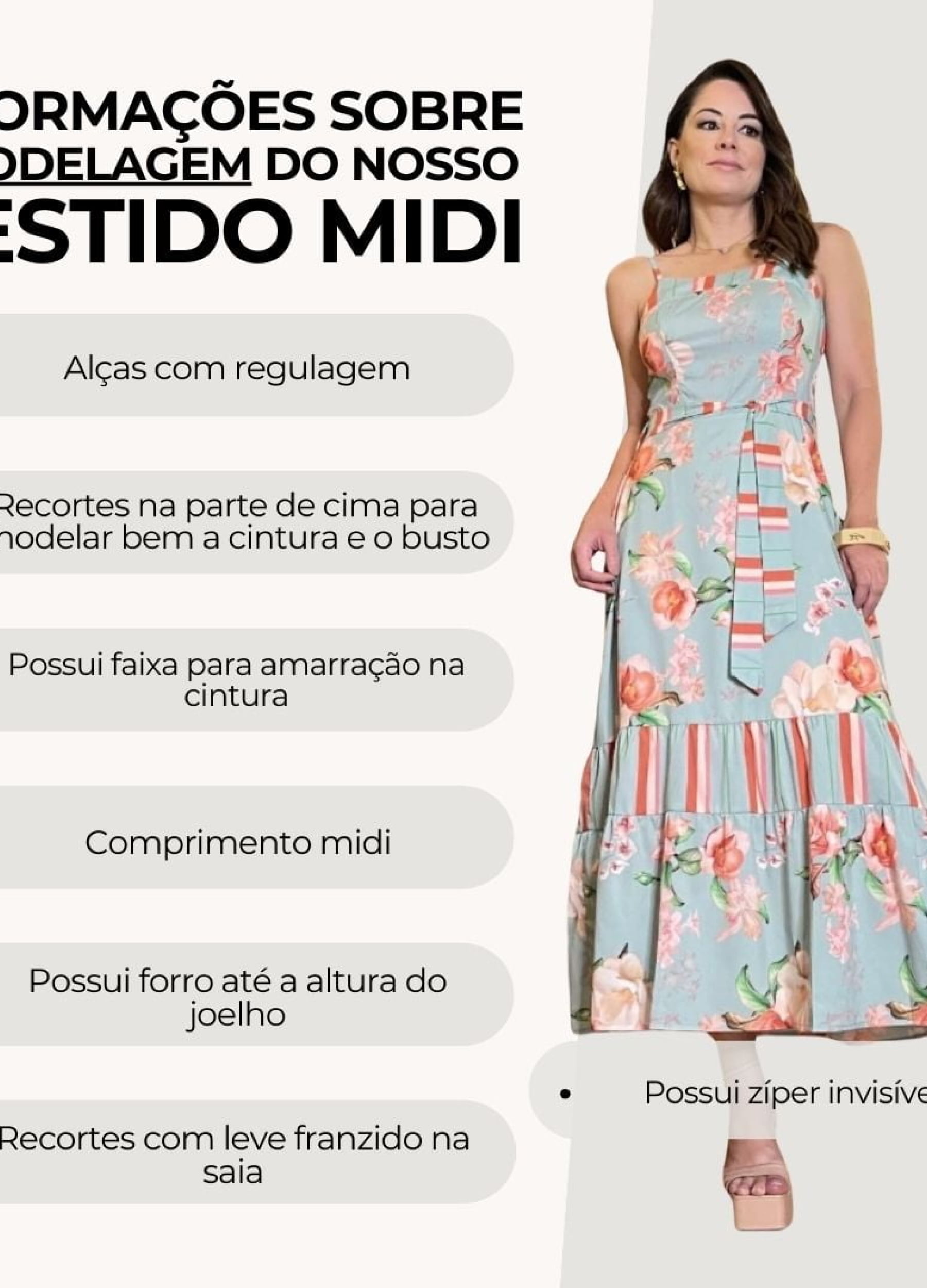 VESTIDO MIDI ESTAMPA COMPOSÊ 