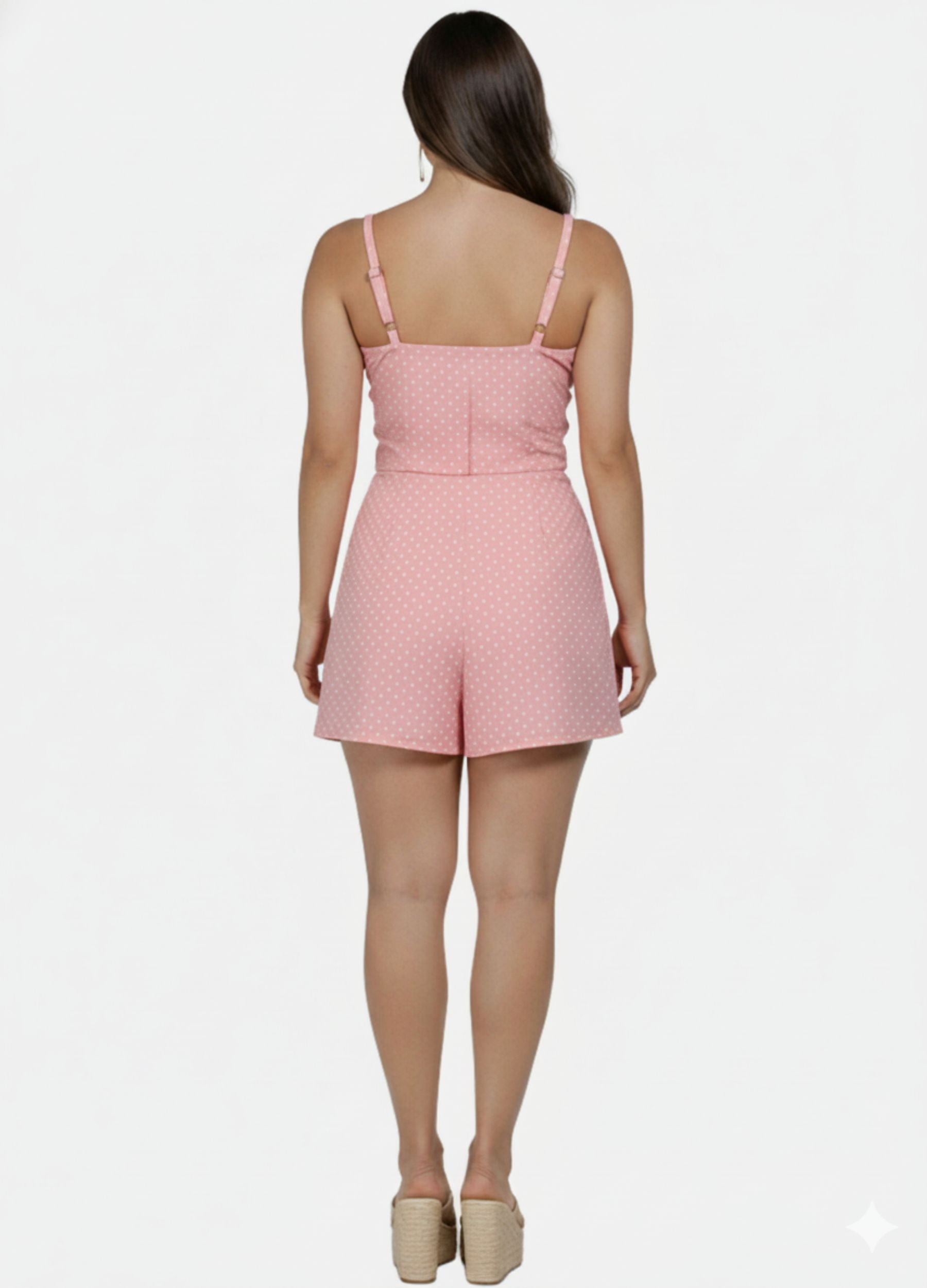 BLUSA DE ALÇA COM RECORTES NO BUSTO