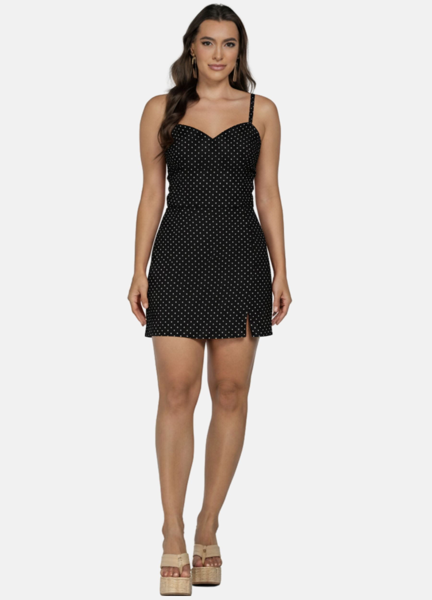 BLUSA DE ALÇA COM RECORTES NO BUSTO