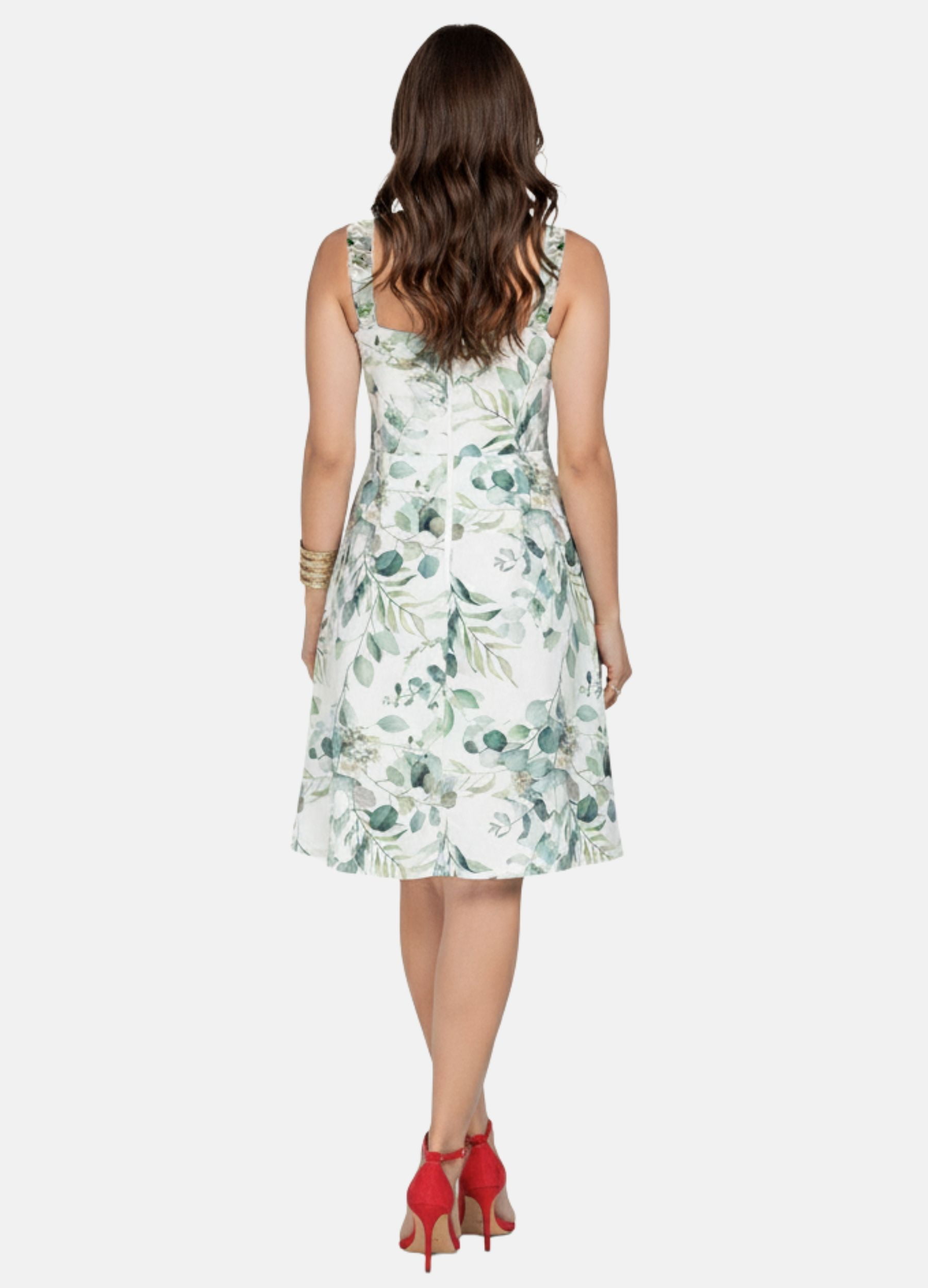 VESTIDO CURTO ESTAMPA FLORAL 