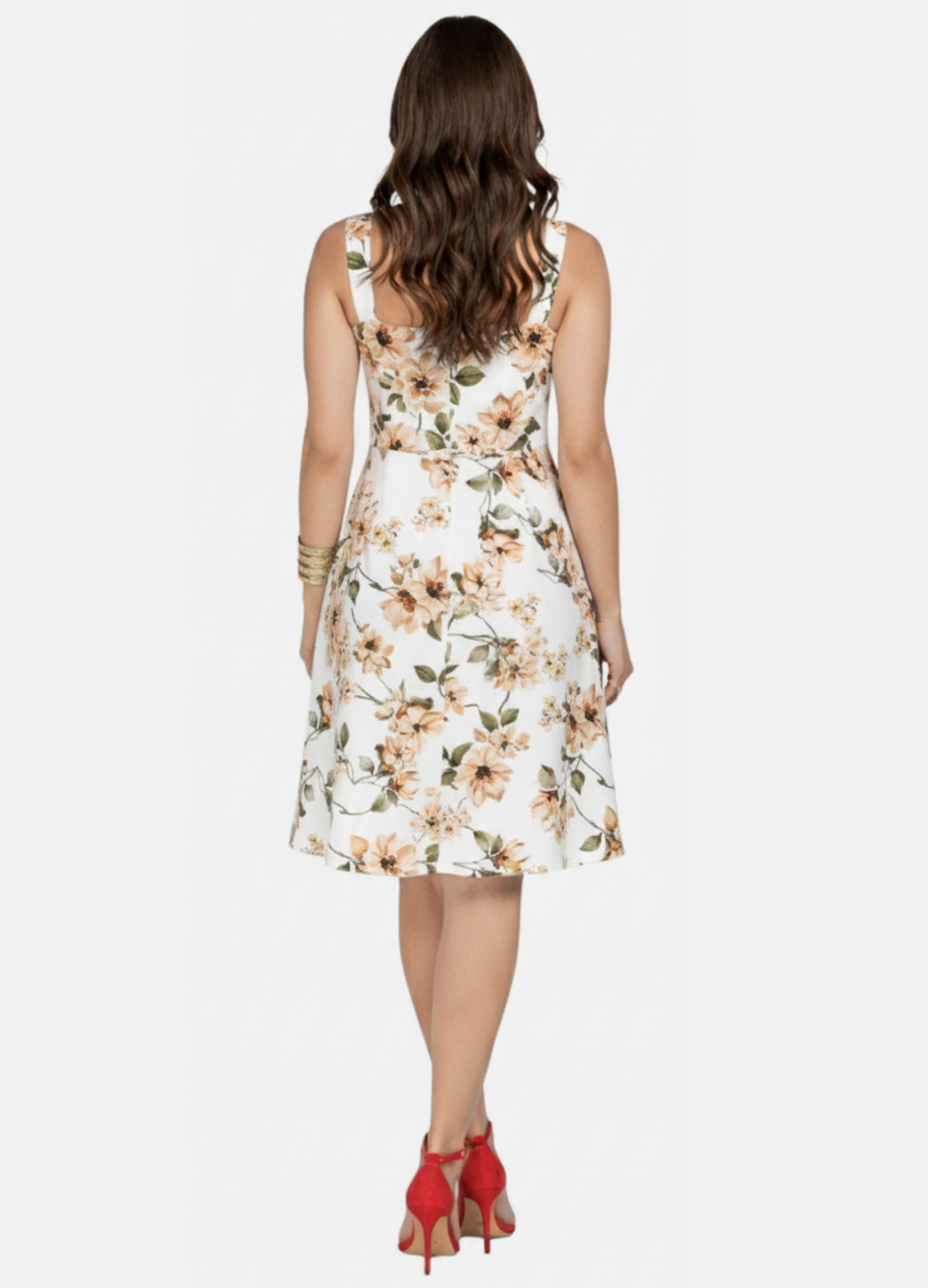 VESTIDO CURTO ESTAMPA FLORAL 