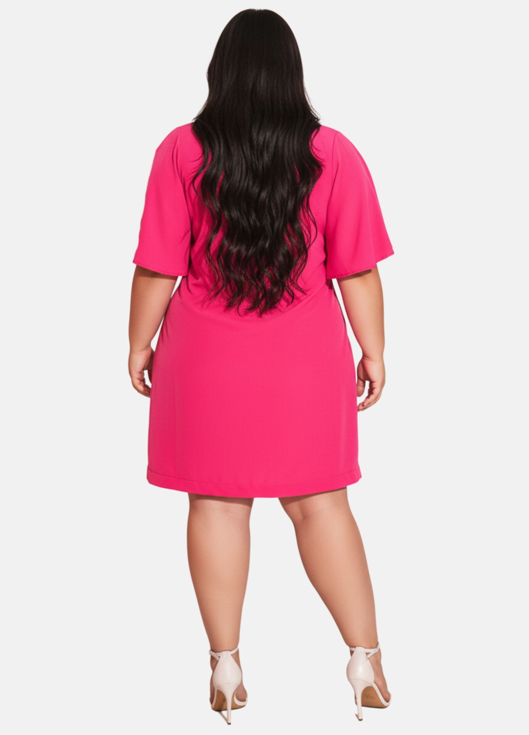 VESTIDO DECOTE PLUS SIZE 
