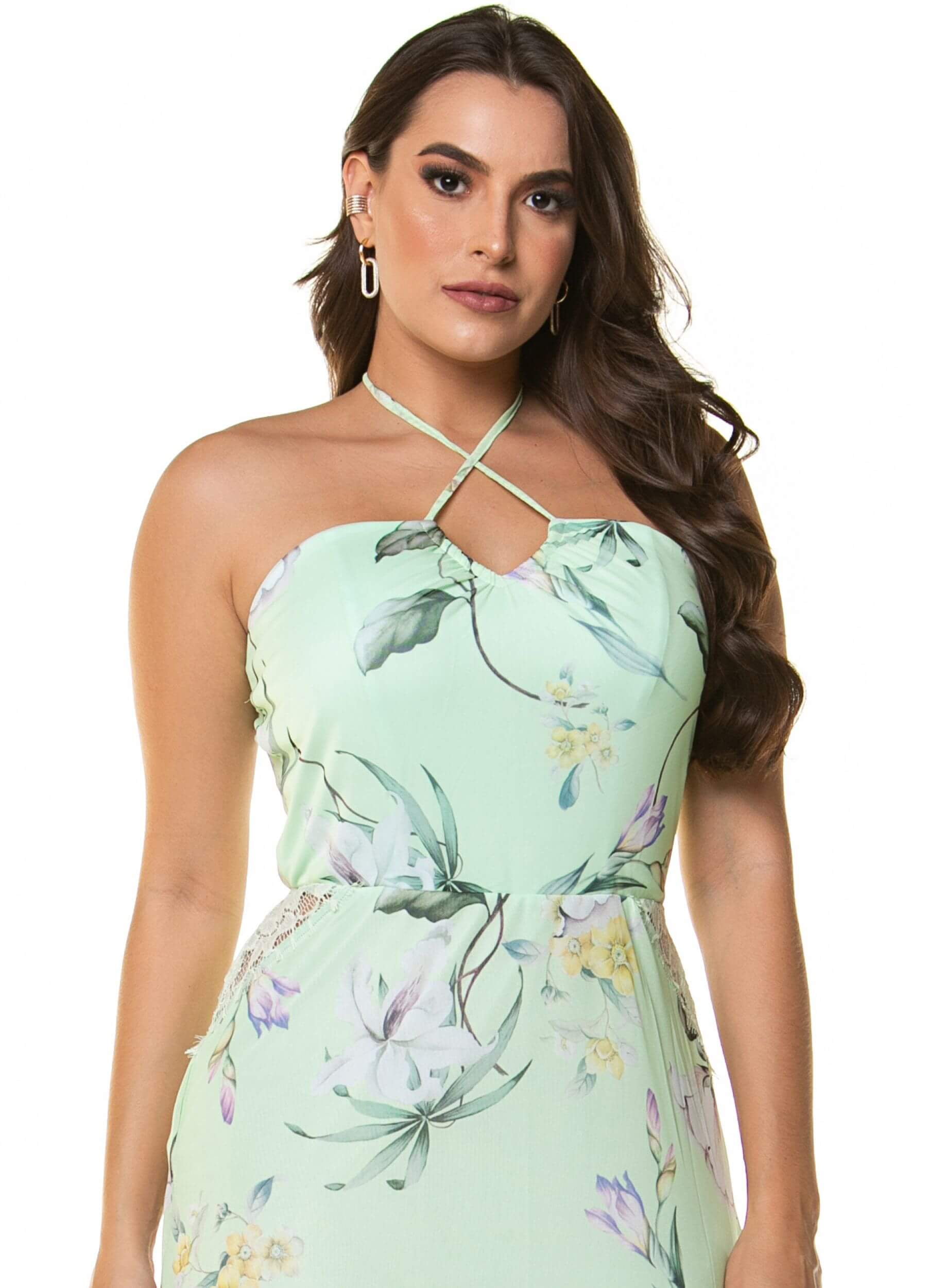VESTIDO MIDI DE TULE 