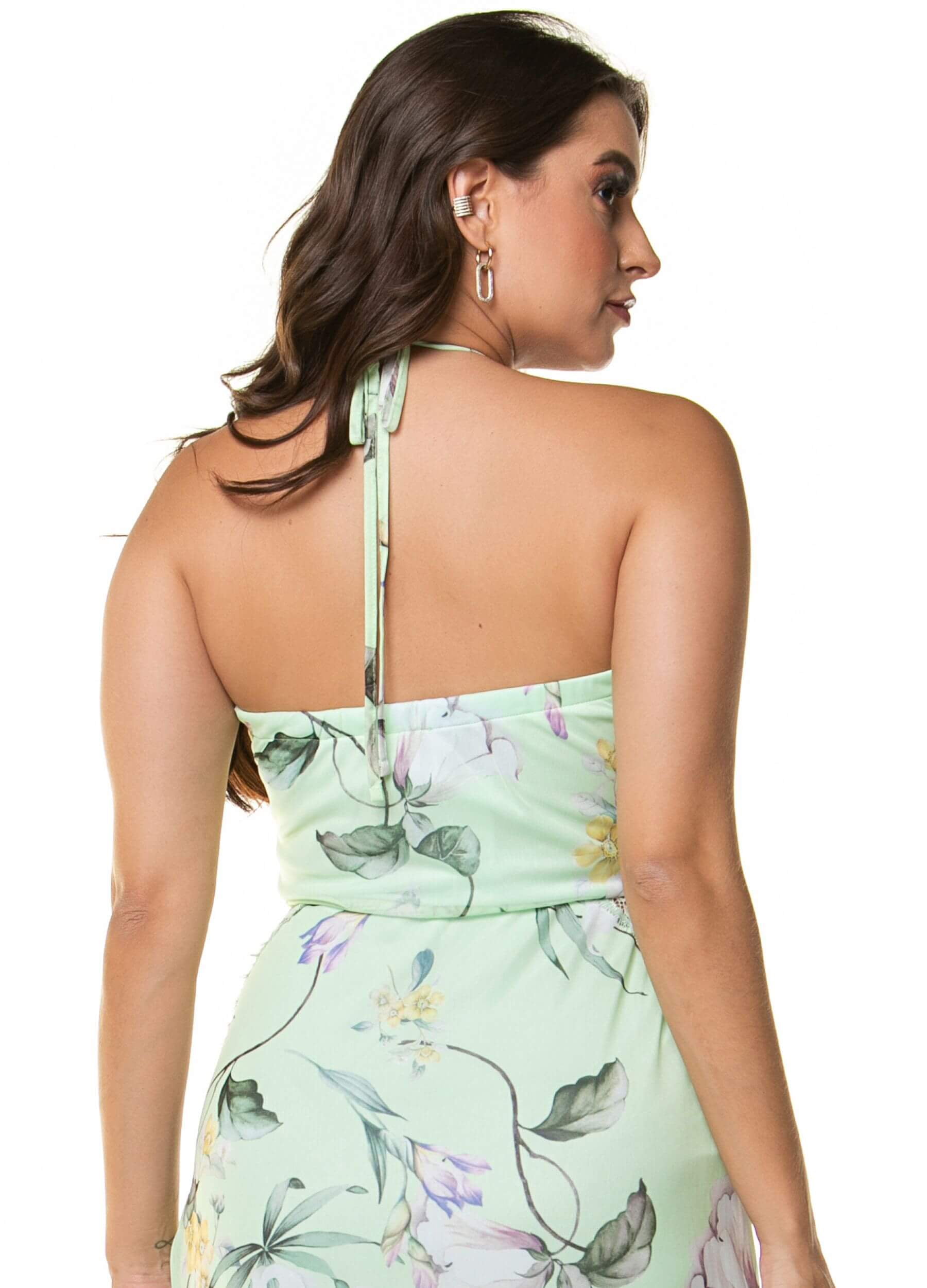 VESTIDO MIDI DE TULE 