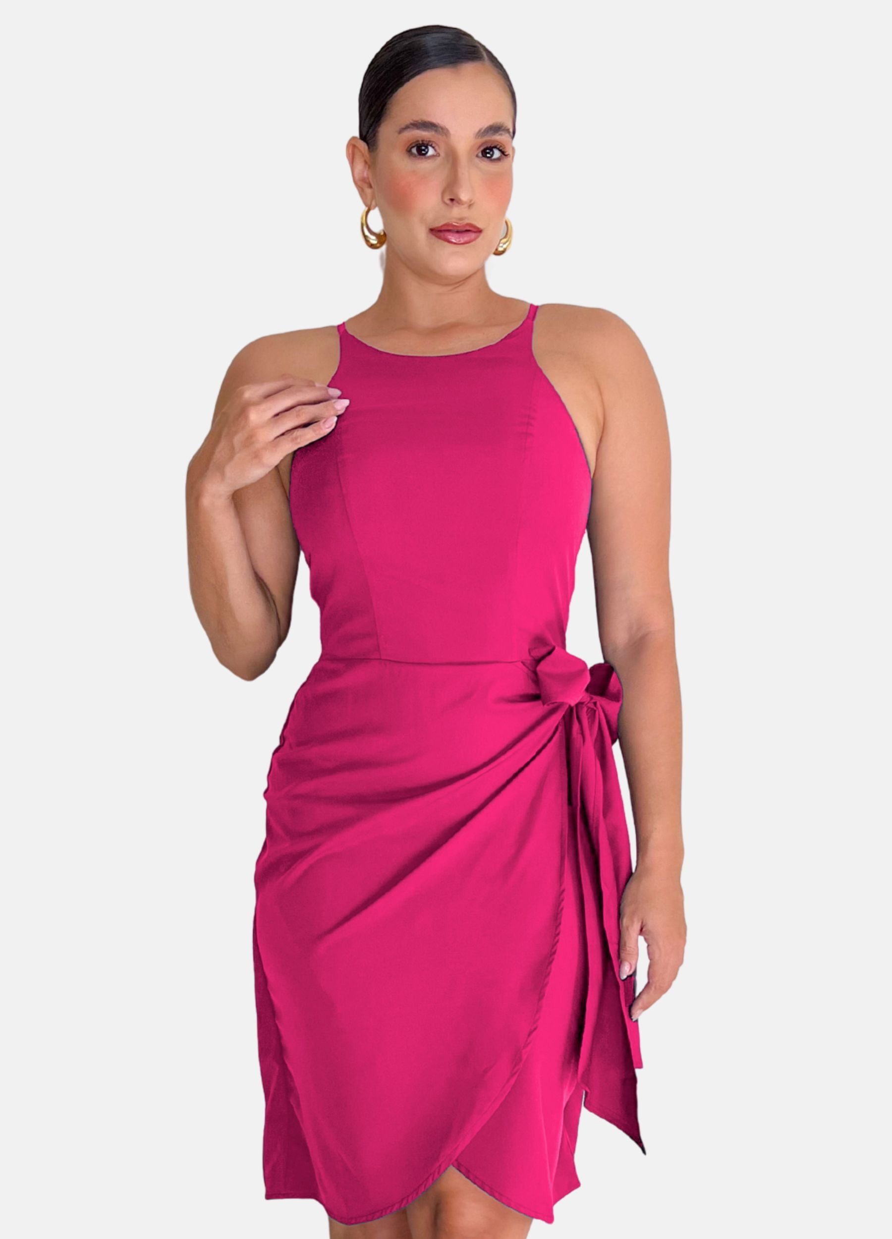 VESTIDO MIDI JULIA COM AMARRAÇÃO