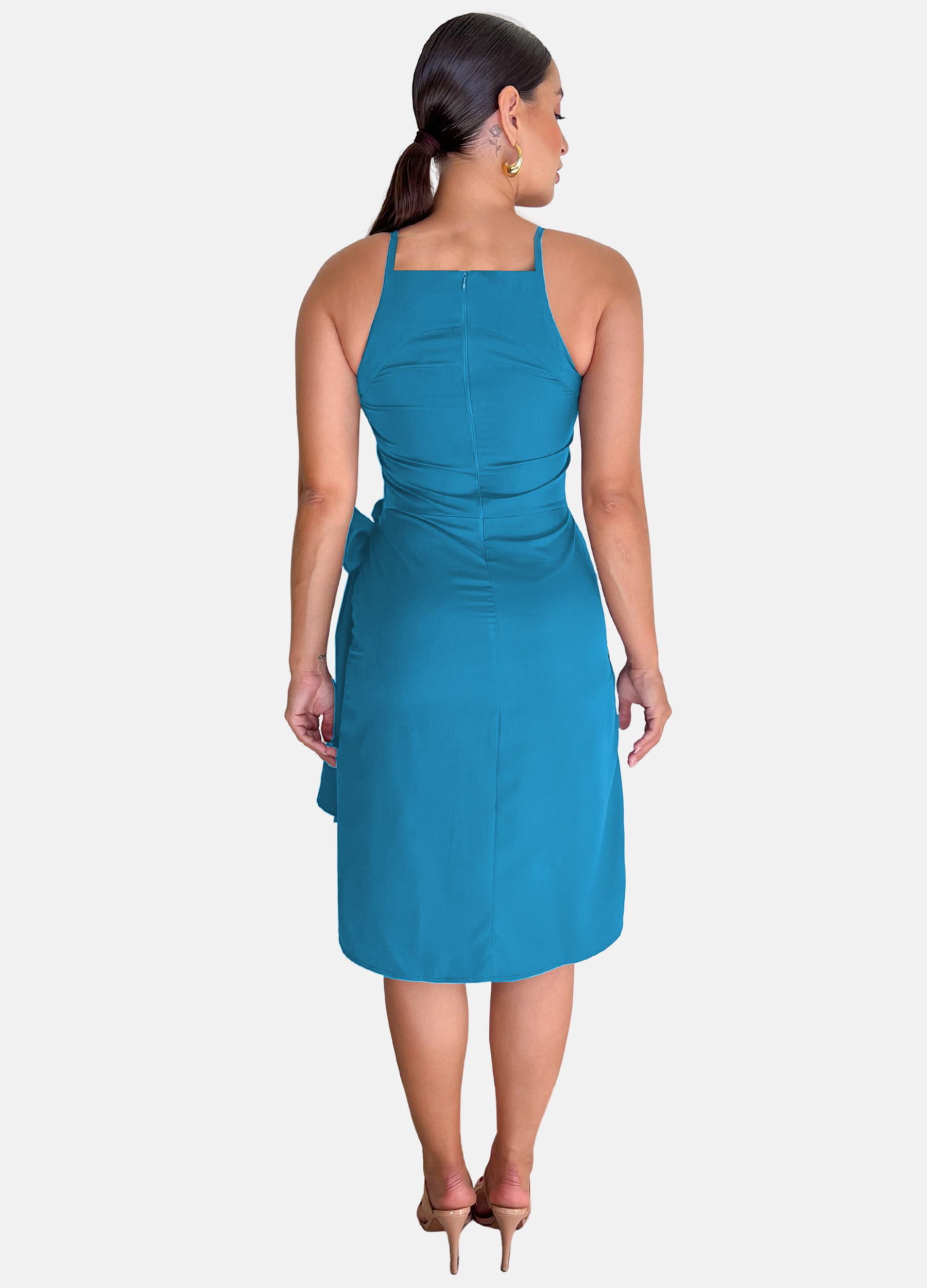 VESTIDO MIDI JULIA COM AMARRAÇÃO 