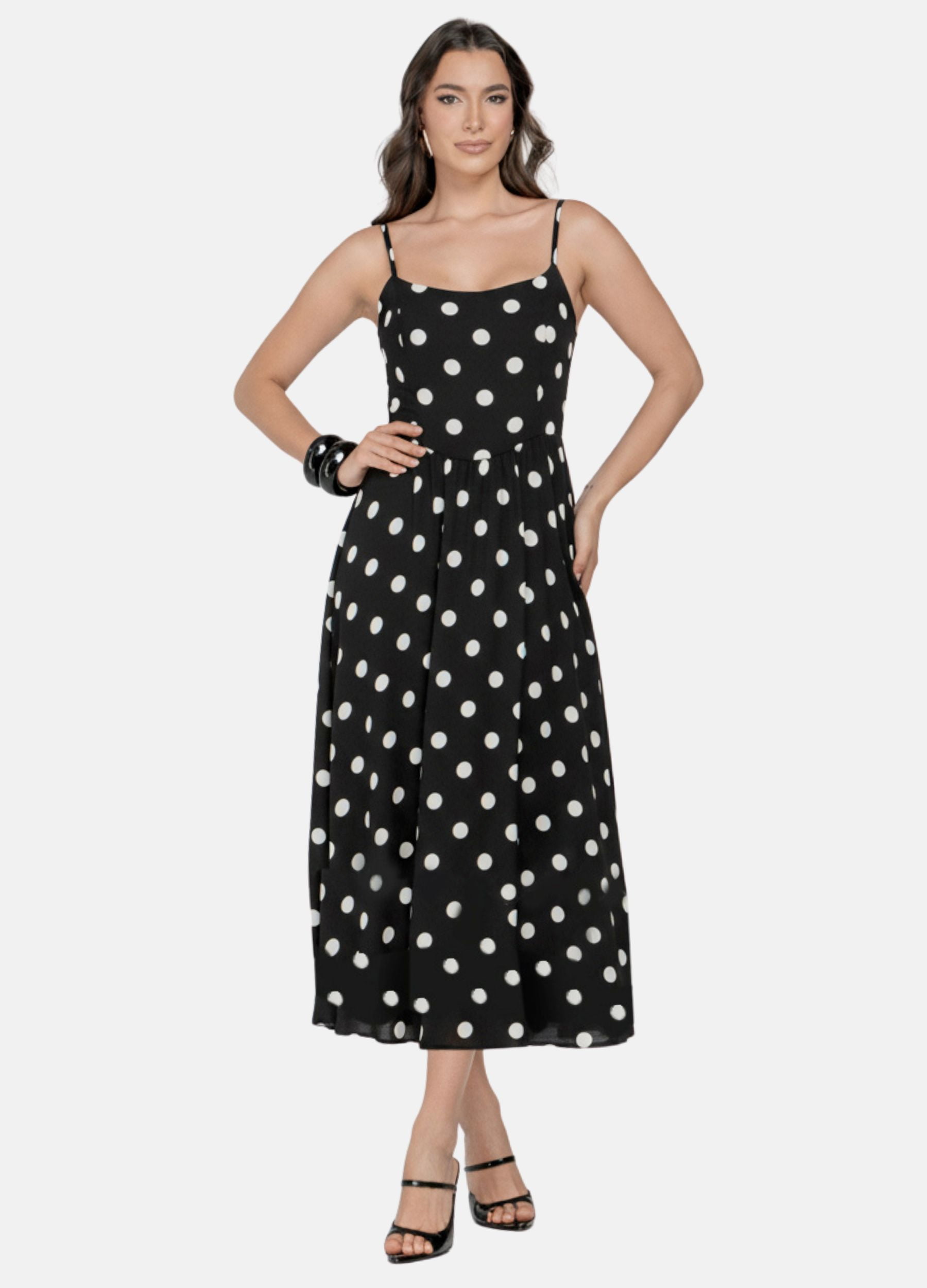 VESTIDO MIDI MARCELA POA