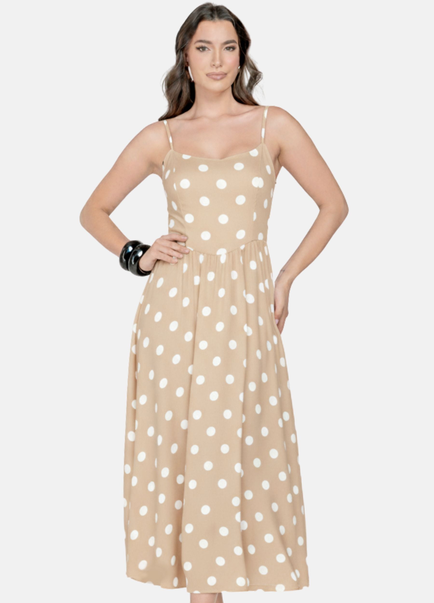 VESTIDO MIDI MARCELA POA 